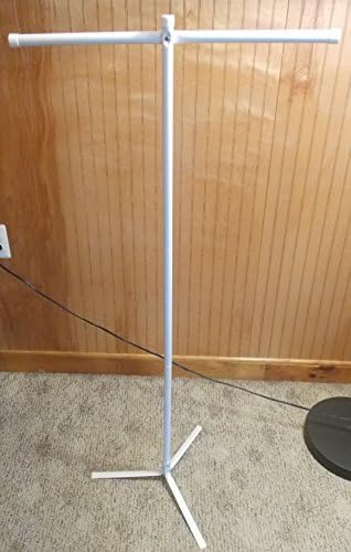 White Compact Clothes Rack