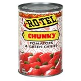 Rotel Tomatoes & Green Chilies - Chunky Style, 10-Ounce Cans (Pack of 12)