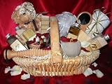 Filled with Rose Petals Spa Gift Basket