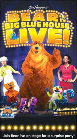 Bear in the Big Blue House Live (With Collectible Sticker Set)