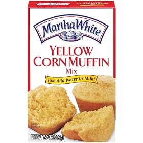 Martha White Yellow Corn Bread and Muffin Mix, 7.5 oz (Pack of 12) by Groceries To Your Door