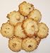 Scott's Cakes Coconut Macaroon Cookies in a Small Christmas Presents Tin