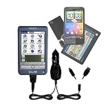 51C0f2lr94L. SL160  Double Car Charger with tips including a tip for the Sony Clie T625C   uses Gomadic TipExchange Technology Reviews
