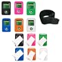 Creative Lab Zen V and V Plus 1GB 2GB 4GB Solid Color Silicone Skin Case Cover with Accessories Pack - Armband - Belt Clip - Lanyard Handstrap - 6 Color Options