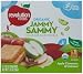 Revolution Foods Organic Jammy Sammy Snack Size Sandwich Bar, Apple Cinnamon & Oatmeal, 5-Count Boxes (Pack of 5)