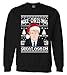 Sweater: Make Christmas Great Again Ugly Sweater Donald Trump 2016