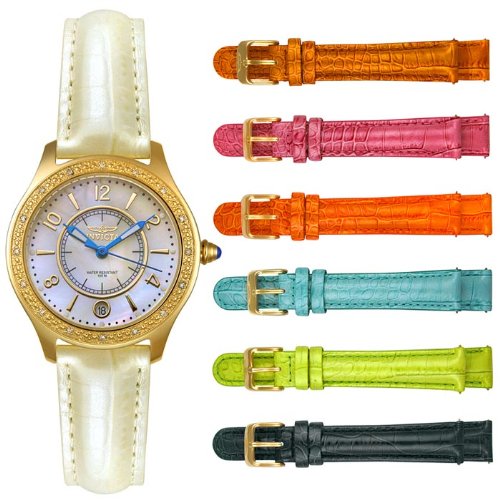 Invicta Women's 5993 Wildflower Collection Diamond Bezel Watch Set