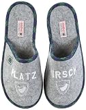 Adelheid Platzhirsch Filzpantoffel 12210261252, Herren Hausschuhe