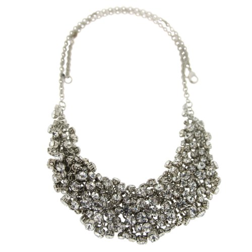 Sweet Deluxe Damen-Collier Josefine long silber/kristall 60 cm 00202 Preisvergleich