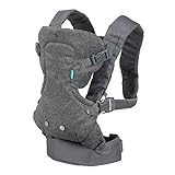 Infantino Flip Advanced 4-in-1 Convertible Carrier, Light Grey