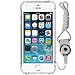 Apple iphone 6/6s Plus Case, Pajuva Transparent Air Cushion Shock Absorption Soft TPU Crystal Clear Protector Case Cover for iPhone 6/6S Plus 5.5 inch (Clear case + Lanyard)