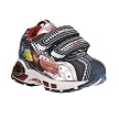 Toddler Boys' Disney Cars Lighted Athletic Shoes - Navy/Red
