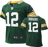 Aaron Rodgers Toddler Jersey: Home Green Game Replica #12 Nike Green Bay Packers Toddler Jersey