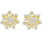 0.68 cts Diamond Earrings