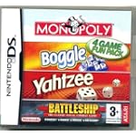 Monopoly/Boggle/Yahtzee/Battleship