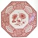 * Spode Blue Room Signature Cranberry Octagonal Dish