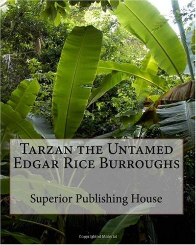 Tarzan the Untamed Edgar Rice Burroughs book cover