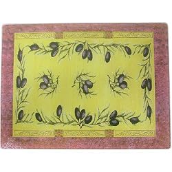 Olive Design Surface Saver Cutting Board