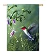 Hummingbirds Silk Reflections Regular Size Flag