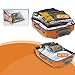 HomeTop 10 PCS Roll-up Travel Space Saver Saving Vacuum Seal Storage Bags Small to Large (10, S to L)