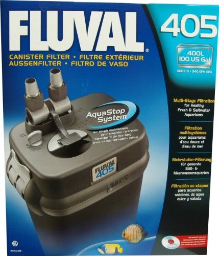405 Fluval Aquarium Canister Filter – up to 100 Gallon
