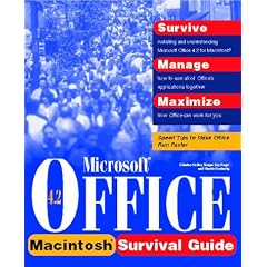 Microsoft Office 4.2 Survival Guide for Macintosh