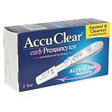 51C16CMFZYL. SL160  Accu Clear Early Pregnancy Test   1 ea