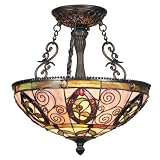RAM Lighting Budapest Semi-Flush Ceiling Light