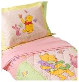 Multicolored Winnie the Pooh Toddler Bedding Set