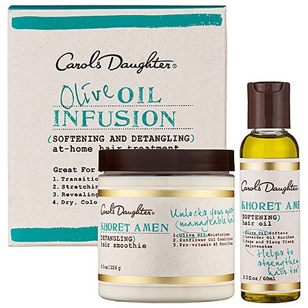 Carol's Daughter Olive Oil Infusion At-Home Hair Treatment 3 Piece Set for Unisex