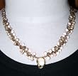 14K Yellow Topaz, Smokey Quartz