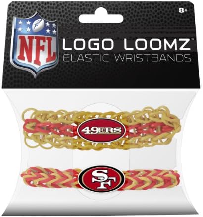 TEAM LOGO LOOMZ PREMADE WRISTBAND - 2 PACK