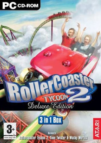 Childrens Toyshop  Video Games : Rollercoaster Tycoon 2 Deluxe Edition (PC CD)