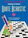 Books : Quote Acrostic 4 (Quote Acrostic)