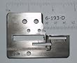 Merrow 6-193-D Needle Plate Chaining Finger