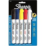 Sharpie Oil-Based Medium Point Paint Markers, 5 Colored Markers(34971)