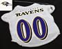 Officially Licensed by the NFL - Baltimore Ravens Dog Football Jersey - Medium