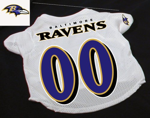 Officially Licensed by the NFL - Baltimore Ravens Dog Football Jersey - Medium