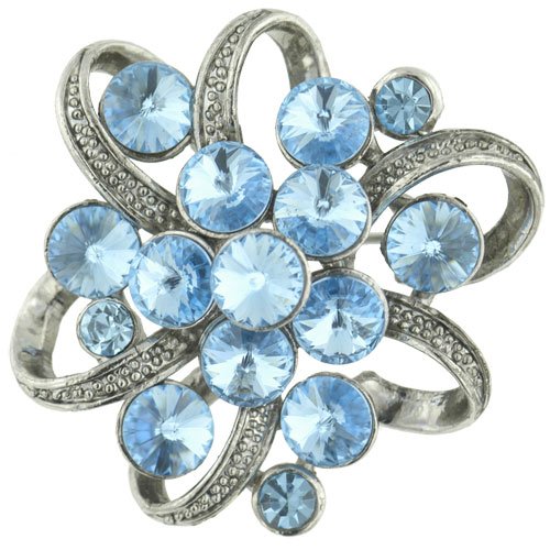 Click here to buy Atom Flower Pin Brooch by Pugster.