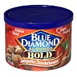 Blue Diamond Almonds, Bold Jalapeno Smokehouse, 6-Ounce Can (Pack of 6)