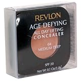 Revlon Age Defying All Day Lifting Concealer with SPF 20, Medium Deep 04, 0.1-Ounce Packages (Pack of 2)