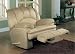 Kitchen & Housewares : Beige Plush Padded Microfiber Rocker Recliner Chair