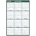 AT-A-GLANCE Wall Calendar 2017, Erasable, Reversible, Academic/Regular Year, 24 x 36