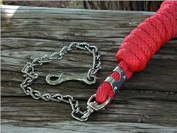 Weaver Poly Lead Ropes with Chain