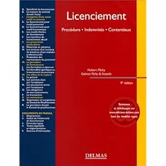 Licenciements : Proc�dure - Indemnit�s - Contentieux