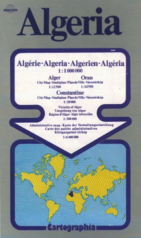 City Travel Guides Discounted  Books : Algeria (Cartographia World Travel Map)