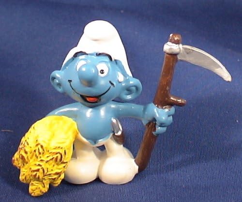 The Smurfs Harvester Smurf Pvc Figure
