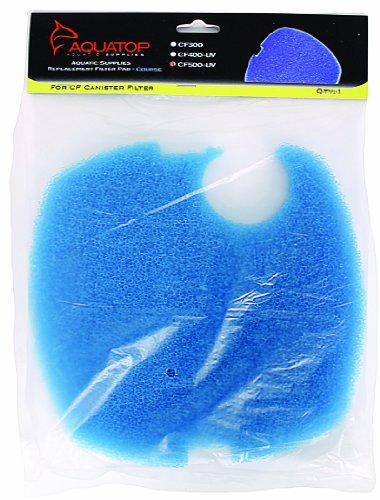 Aquatop Replacement Course Filter Pad For Cf500uv Canister Blue
