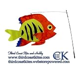 Swimming Flame Fish Outdoor Lawn Decoration