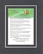 Personalized Touching and Heartfelt Poem for Graduations - A Message For You On Your Graduation Poem on 11 x 14 inches Double Beveled Matting